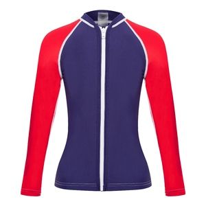 Girl's poppy long sleeve rashie